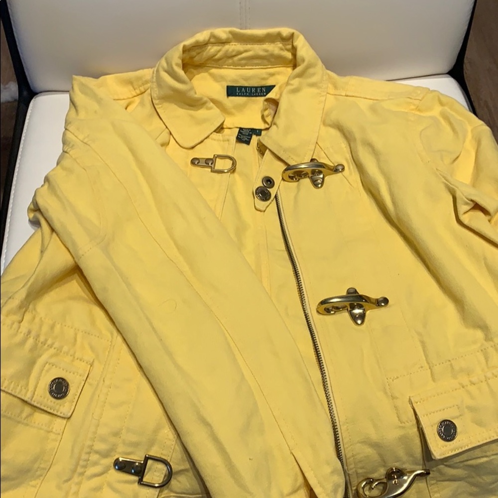 Ralph Lauren yellow jacket
